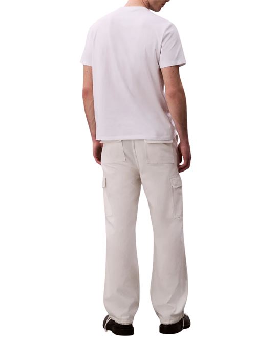 T-shirt monogram in cotone Calvin Klein Jeans | LV04RC841GYAA